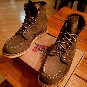 Men's Red Wing Classic Moc - Abilene Leather - Alpine - Size 10.5 US